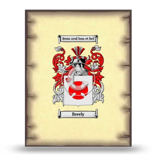 Breely Coat of Arms Print