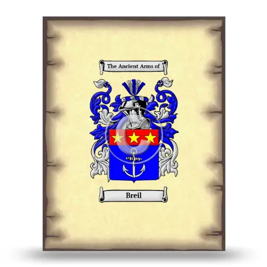 Breil Coat of Arms Print
