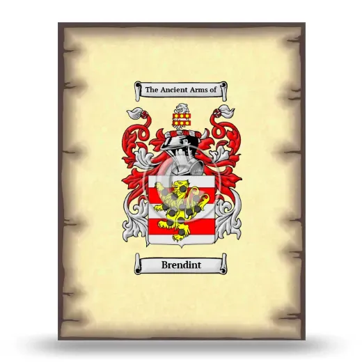 Brendint Coat of Arms Print