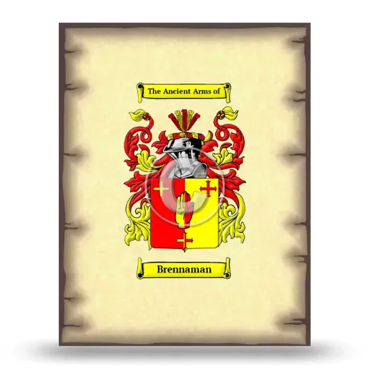 Brennaman Coat of Arms Print