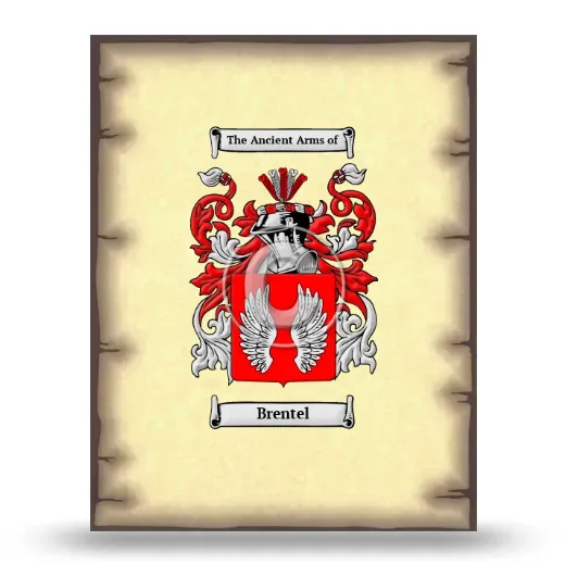 Brentel Coat of Arms Print