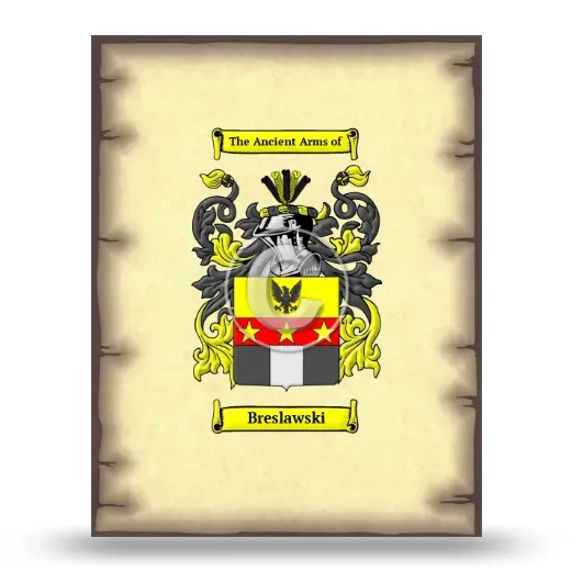 Breslawski Coat of Arms Print