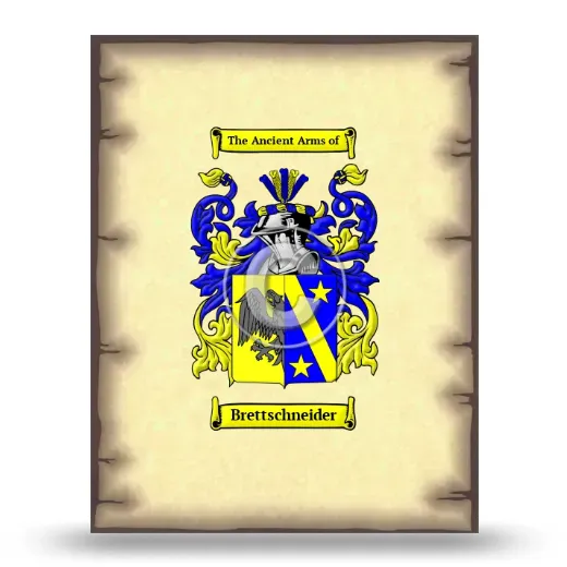 Brettschneider Coat of Arms Print