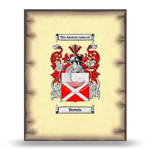 Brewis Coat of Arms Print