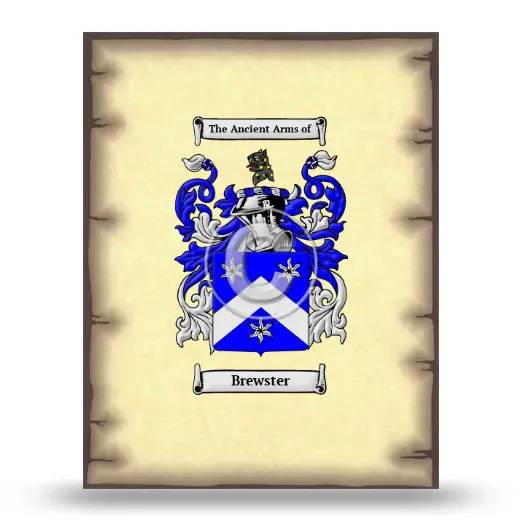 Brewster Coat of Arms Print