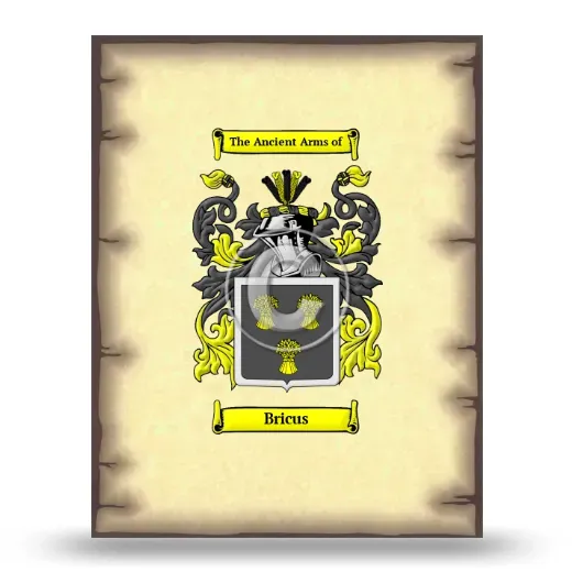 Bricus Coat of Arms Print