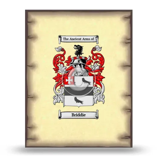 Briddie Coat of Arms Print