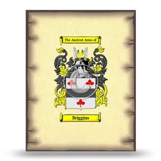 Briggins Coat of Arms Print