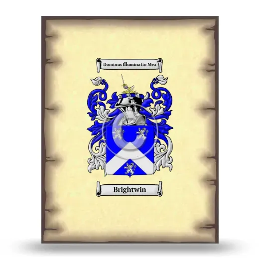 Brightwin Coat of Arms Print