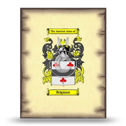 Brigman Coat of Arms Print
