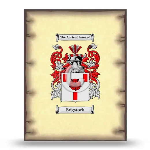 Brigstock Coat of Arms Print