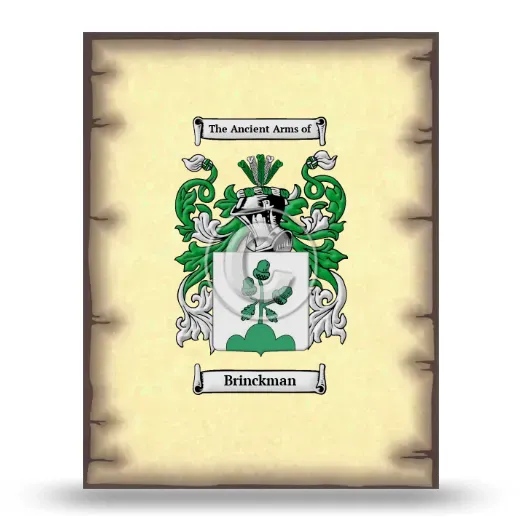 Brinckman Coat of Arms Print
