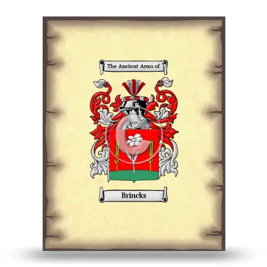 Brincks Coat of Arms Print