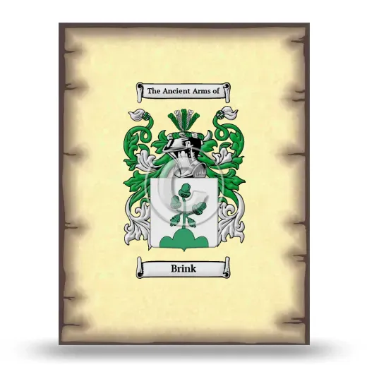 Brink Coat of Arms Print
