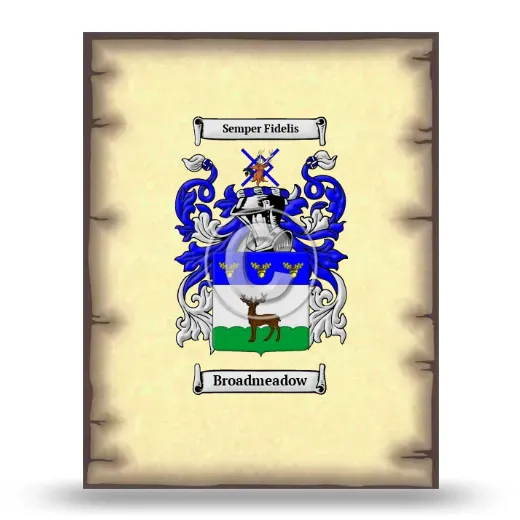 Broadmeadow Coat of Arms Print
