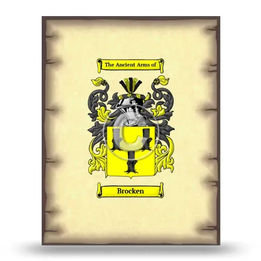 Brocken Coat of Arms Print