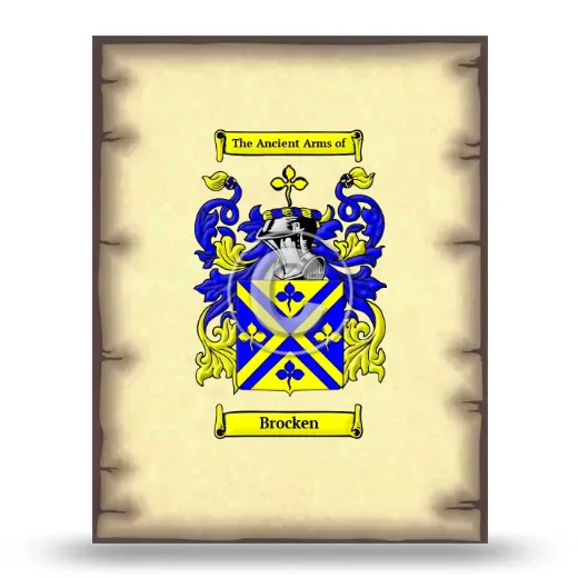 Brocken Coat of Arms Print