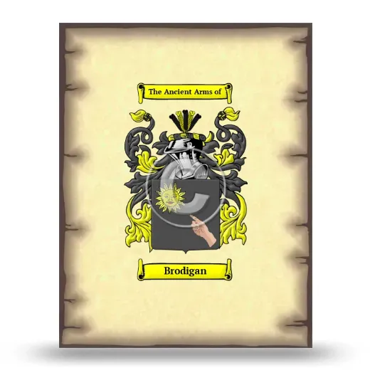Brodigan Coat of Arms Print