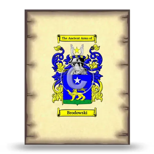 Brodowski Coat of Arms Print