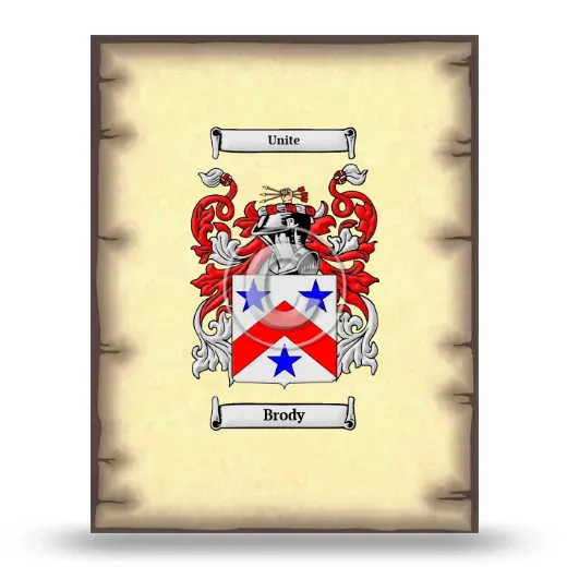 Brody Coat of Arms Print
