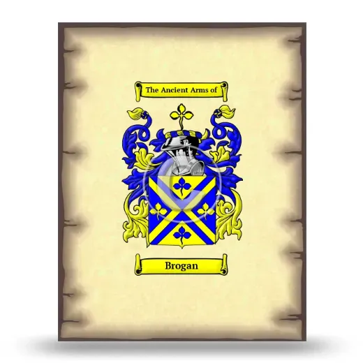 Brogan Coat of Arms Print