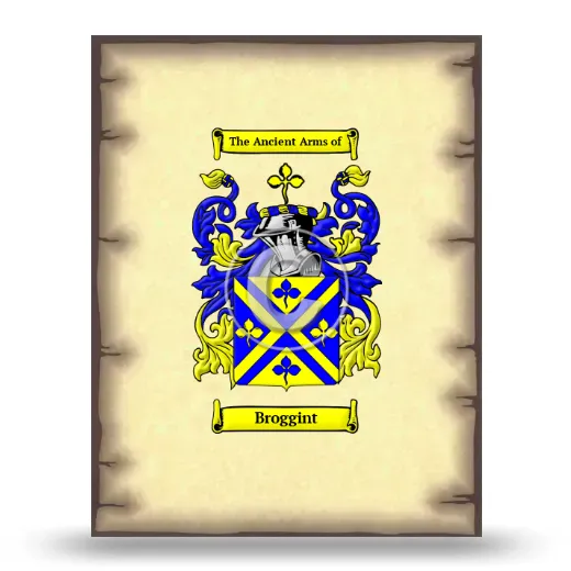 Broggint Coat of Arms Print