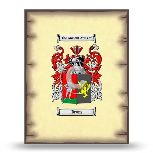 Brom Coat of Arms Print