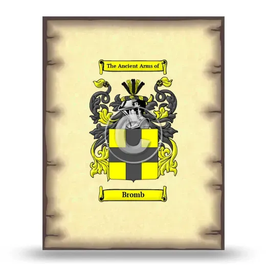 Bromb Coat of Arms Print