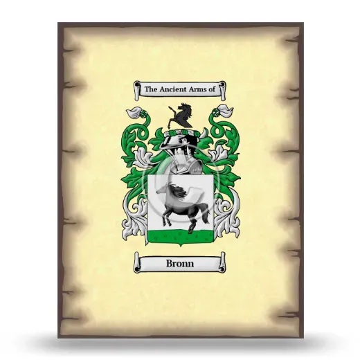 Bronn Coat of Arms Print