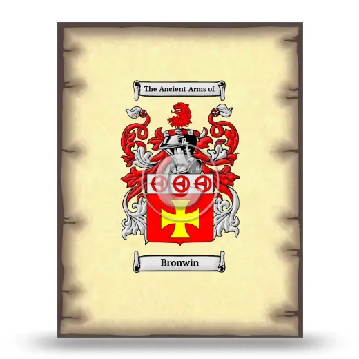 Bronwin Coat of Arms Print