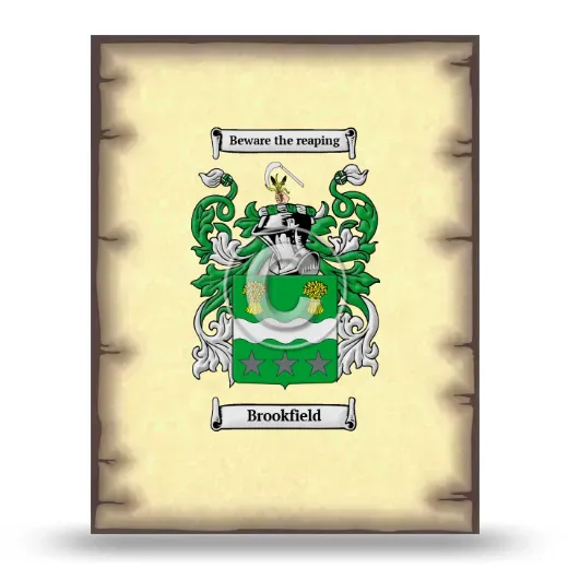 Brookfield Coat of Arms Print