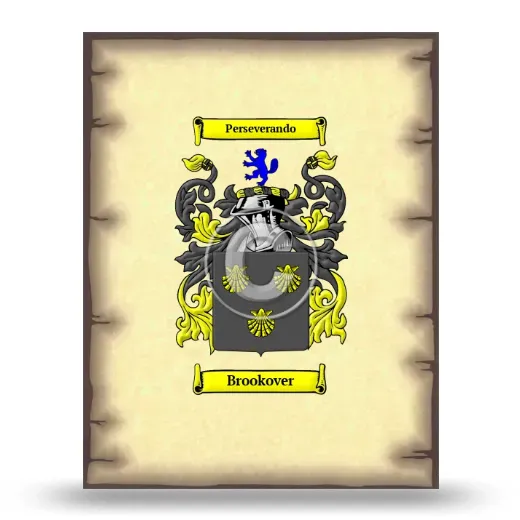 Brookover Coat of Arms Print