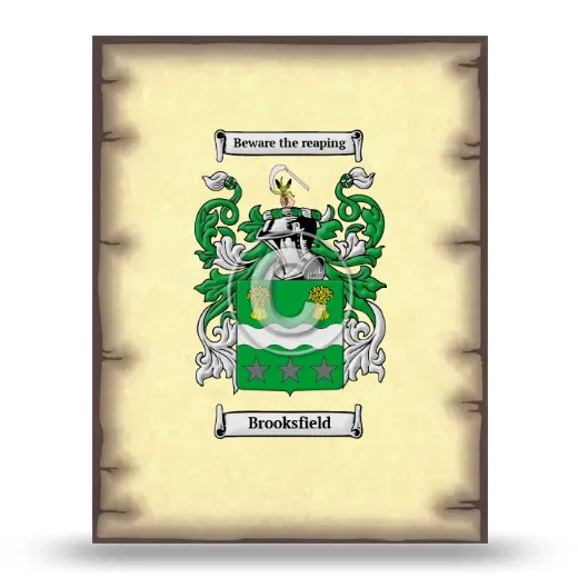 Brooksfield Coat of Arms Print
