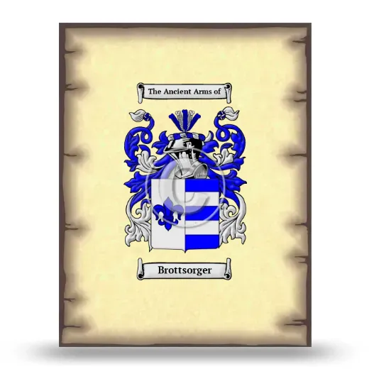 Brottsorger Coat of Arms Print