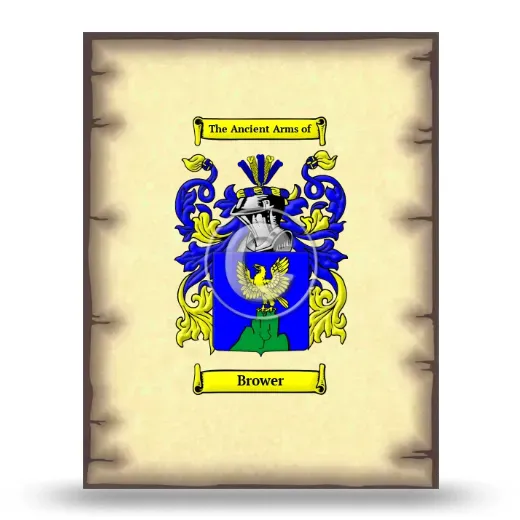 Brower Coat of Arms Print
