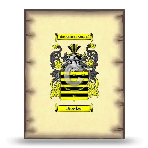 Browker Coat of Arms Print