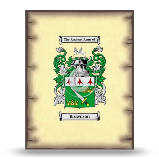 Brownson Coat of Arms Print
