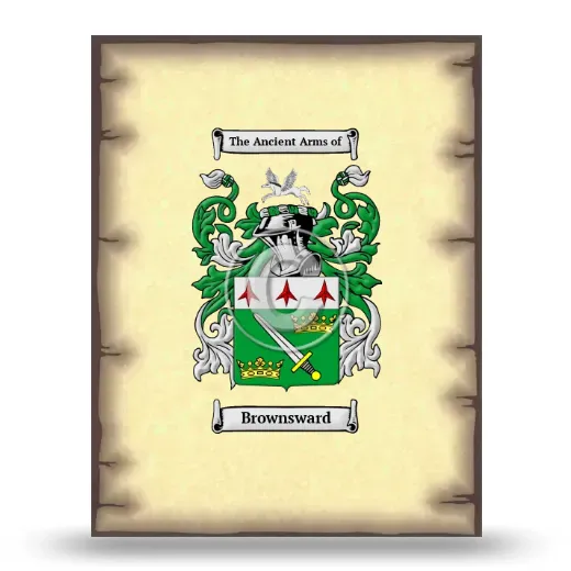 Brownsward Coat of Arms Print