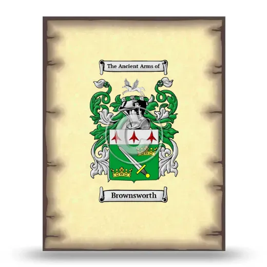 Brownsworth Coat of Arms Print