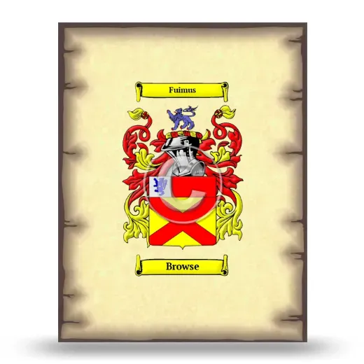 Browse Coat of Arms Print