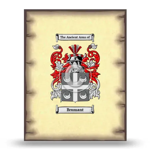 Brumant Coat of Arms Print