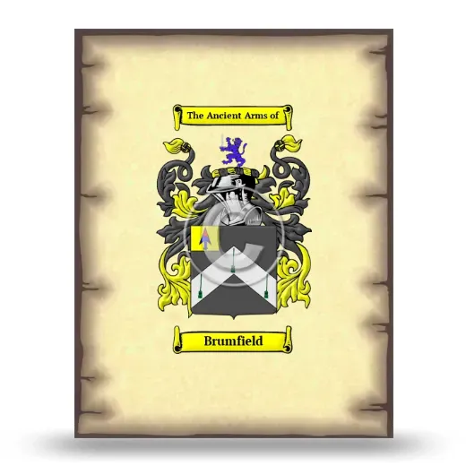 Brumfield Coat of Arms Print