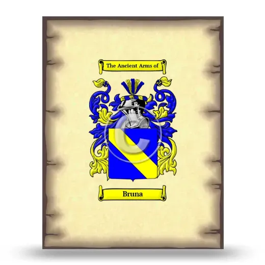 Bruna Coat of Arms Print