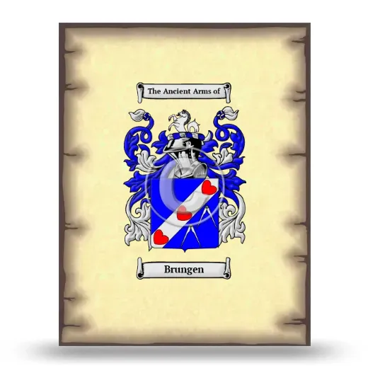 Brungen Coat of Arms Print