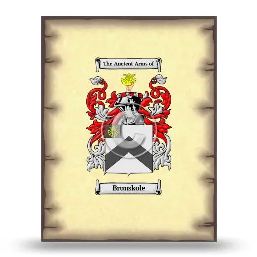Brunskole Coat of Arms Print