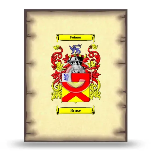Bruse Coat of Arms Print