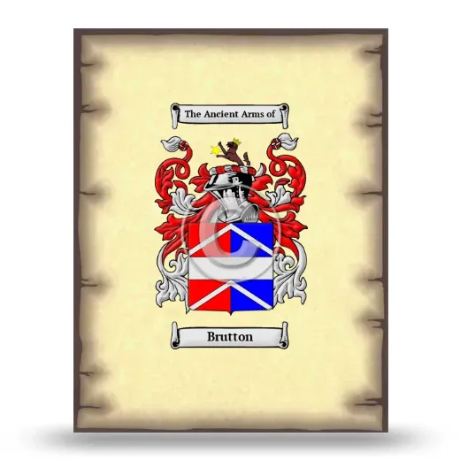 Brutton Coat of Arms Print