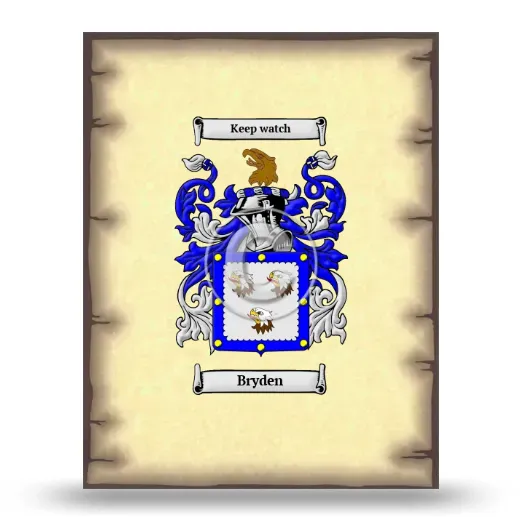 Bryden Coat of Arms Print