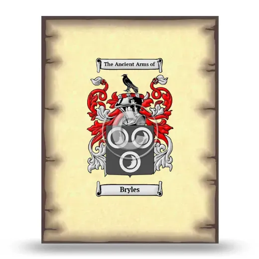 Bryles Coat of Arms Print