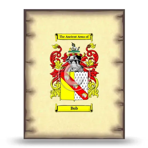 Bub Coat of Arms Print